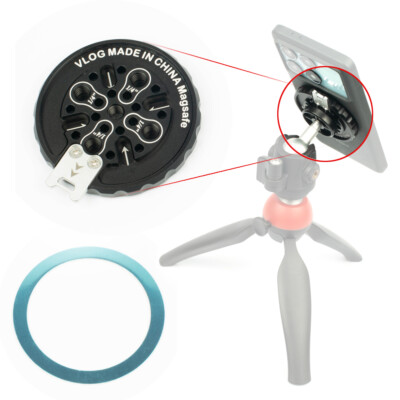 Mobile Phone Magnetic Holder w/t ARRI Interface fr Magsafe Case Tripod Stand Arm