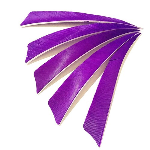 30Pc 4" 5" Archery Arrow Feather Natural Fletching Turkey Fletches Bow Arrow DIY - Picture 22 of 23