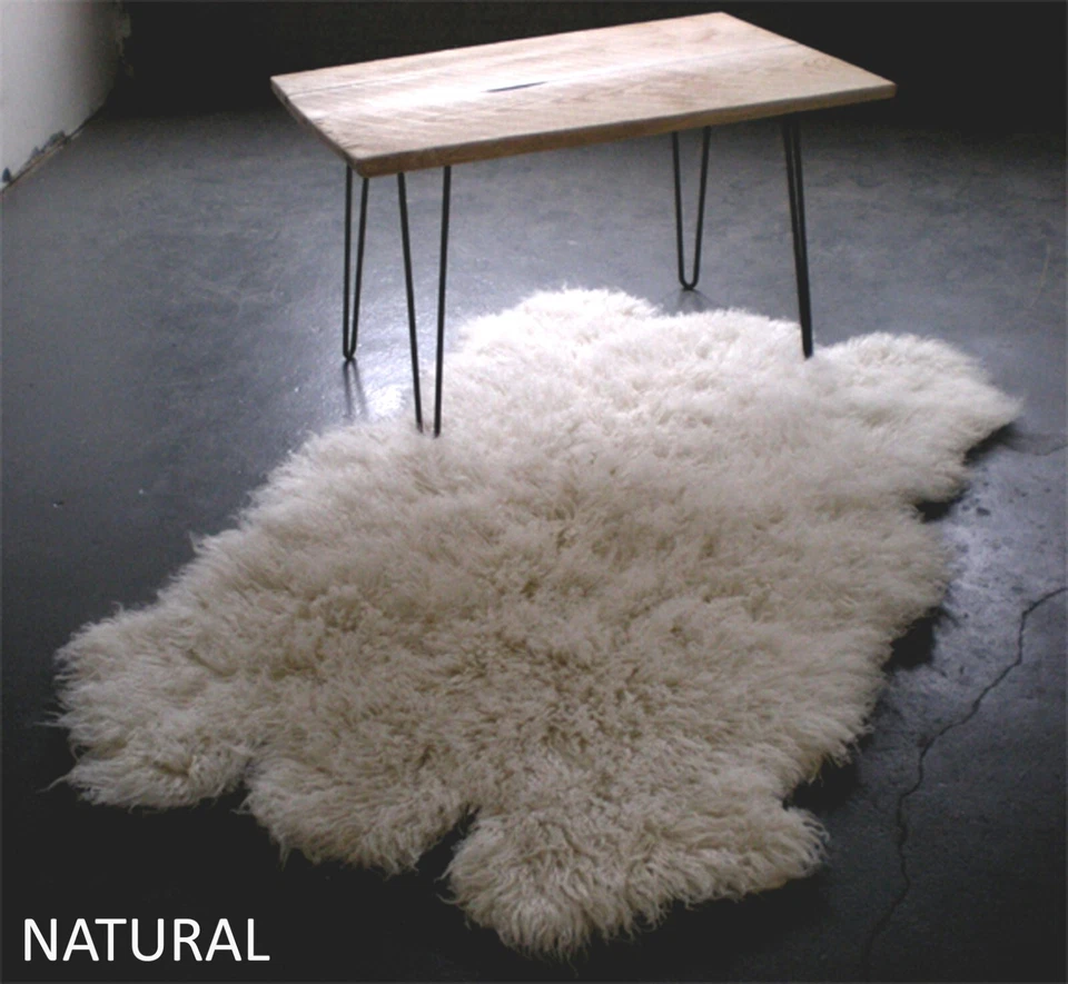 SUPER THICK SHEEPSKIN FLOKATI RUGS | ALL SIZES | LONG 3.5" PILE | SHAG AREA RUGS - Image 2 of 4