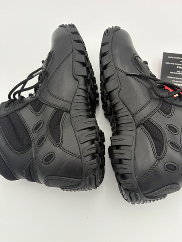 Belleville Tactical Research Hombres 10.5R Cuero Botas Maximalistas Negras NUEVAS - Imagen 15 de 17