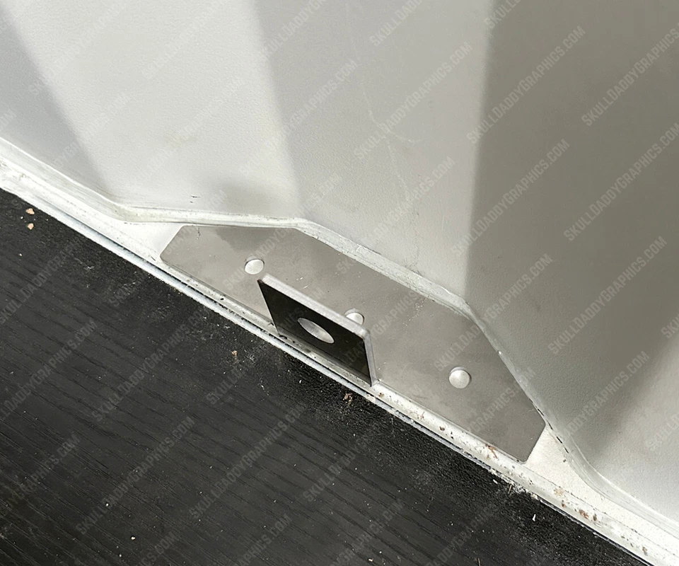 Two (2) Cargo Conex Shipping Container Brackets for Unistrut Superstrut Mounting - Image 2 of 3