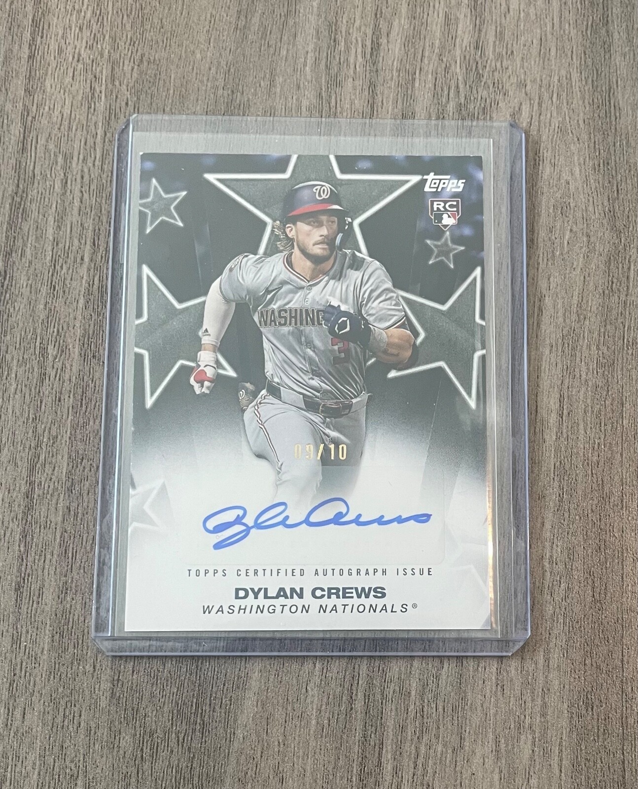 2025 Topps Series 2 #BSA2-DC Dylan Crews Baseball Stars RC Black #/10 Auto