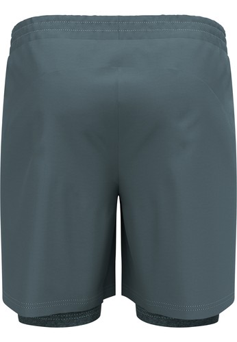 ODLO Active 365 Shorts 7 Inch 2-in-1, Herren Laufhose, Sporthose, Shorts in grau - Bild 3 von 4