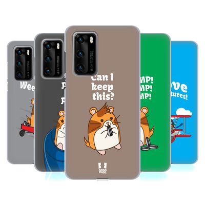 HEAD CASE DESIGNS NASH THE HAMSTER SOFT GEL CASE FOR HUAWEI PHONES 4