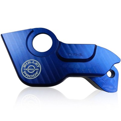 Bullet Proof Designs Fork Lug Guard - Blue, Right HUQ-FG-14-BLU