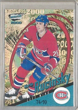 Martin Rucinsky Montreal Canadiens 1999-200 Pacific Revolution Blue /99 #77