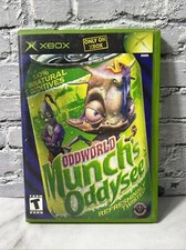 Oddworld: Munch's Oddysee Microsoft Xbox, 2001 Complete  Tested  