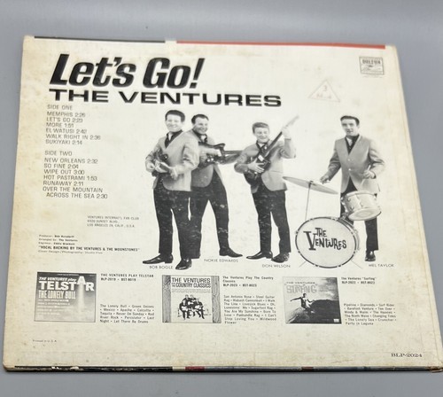 The Ventures - Let's Go! (1963 Vinyl Record) 60s Rock and Roll - Picture 4 of 4