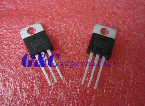 10Pcs IRLZ44N MOSFET N-CH 55V 47A TO-220AB  New good quality T31