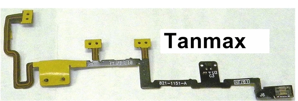 NEW iPad 2 Power GSM  A1395 A1397 Vol Switch On Off Control Key Flex Cable new - Image 2 of 4