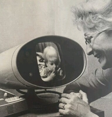 1964 Bell Telephone Picturephone AT&T Advertisement Communication DWII20