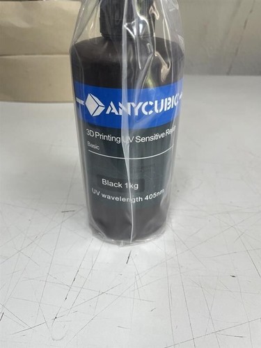 ANYCUBIC 3D Printing UV Sensitive Resin Black 1kG - Photo 2/4