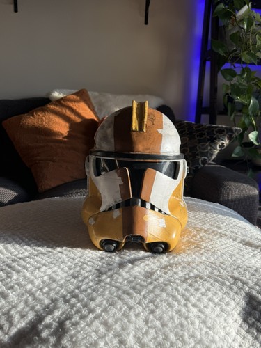 Commander Bly Battle getragener Helm. Star Wars 3D gedruckter Kunsthelm.