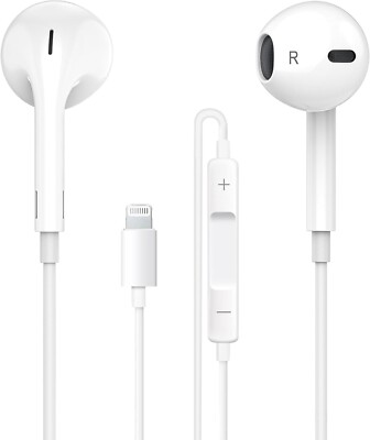 Kopfhörer für iPhone iPad Headset In-Ear Mikrofon XR X 11 12 13 14 Pro Max NEU