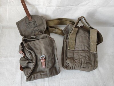 Pouch for 5 Magazines Vintage USSR Soviet Russian Army 1950-s