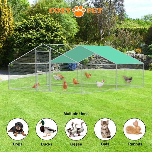 Chicken Run 10 Sizes by Cozy Pet 25mm & 32mm Hens Dogs Poultry Rabbit Ducks Coop - Picture 160 of 268