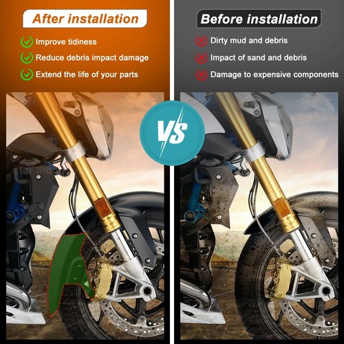 For BMW R1250R 2019- R1200R 2015-2018 Front Wheel Mudguard Splash Guard - Picture 5 of 19