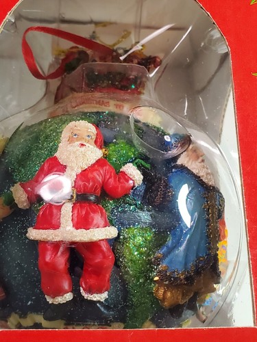Christopher Radko Santas Alrededor del Mundo Adorno de Navidad con Caja 5 pulgadas - Imagen 5 de 11