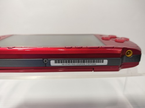 SONY PSP-3000 PSP 3000 Console Red Complete in box Region Free w/2GB- Excellent+ - Picture 12 of 21