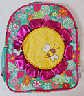 American Girl Willie Wishers Flower Bumble Bee Backpack 12" x 14" New with Tags