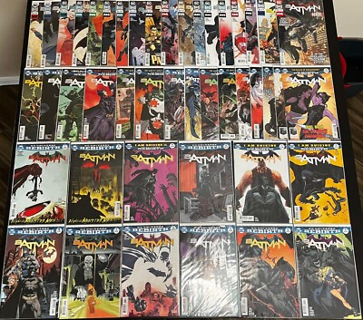 DC Comics LOT of (45) BATMAN (Volume 3, 2016) with #1-12, 21-41, 51-61, 64 (NM+)