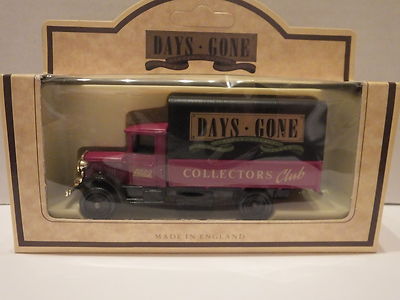 LLEDO DG28 024 1934 MACK CANVAS BACK TRUCK - COLLECTORS CLUB WINTER 1992 #22