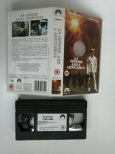An Officer and a Gentleman VHS video 1982 Richard Gere Romance