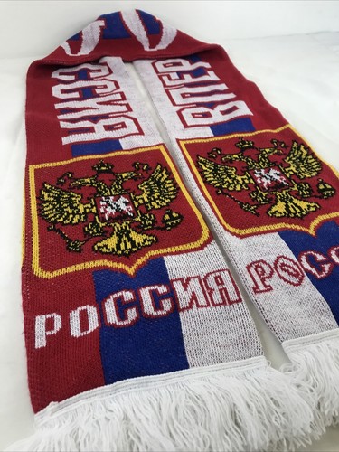 Seltener Hockey Strickschal Poggnr Tschechische Republik 6,5” x 59” - Bild 3 von 9