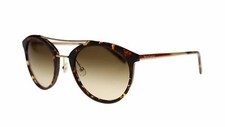 Juicy Couture J578 086 Dark Havana/Brown Gradient Round Women's Sunglasses 54mm