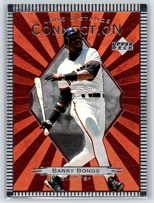 1997 Upper Deck Long Distance Connection Insert #LD9 Barry Bonds Giants
