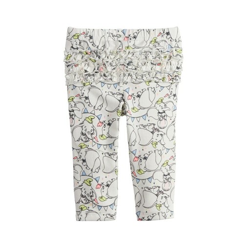 6 month girls Disney NWT Dumbo baby girls ruffle back stretch pants New in Pkg - Picture 2 of 4