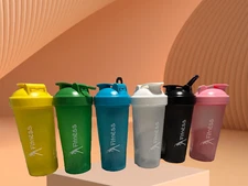 Sports Shaker Bottle 600ml 20floz Athletic Works Shaker Bottle