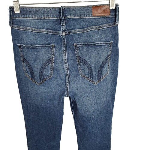 Hollister Juniors Size 3R Jeans High Rise Super Skinny Classic Stretch W26 L30 - Picture 5 of 10