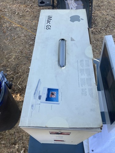 VTG 2005 Apple iMac PowerPC G5 20" Model A1145 1.5 GB RAM W Original Box Working - Picture 21 of 24