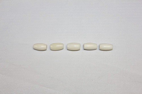 Tubo de hueso hecho a mano de 0,5" pulgadas - tubería - en 3 colores - 72 piezas por paquete - Imagen 5 de 14