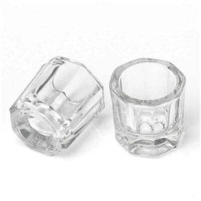 EUBECOS 10 St !! Dappenglas Dappen Dish Glas Dental Kosmetik Acryl Liquid Puder