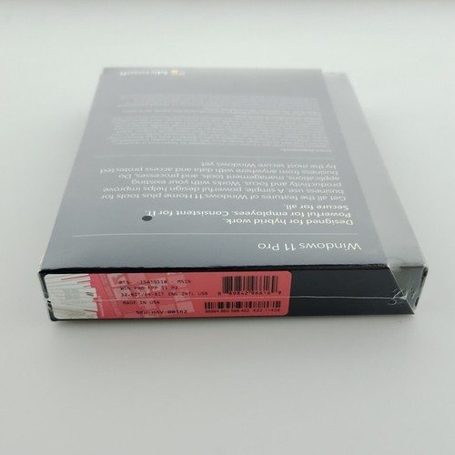 Microsoft Windows 11 Pro 64-Bit English USB Flash Drive New Sealed Box - Picture 3 of 3