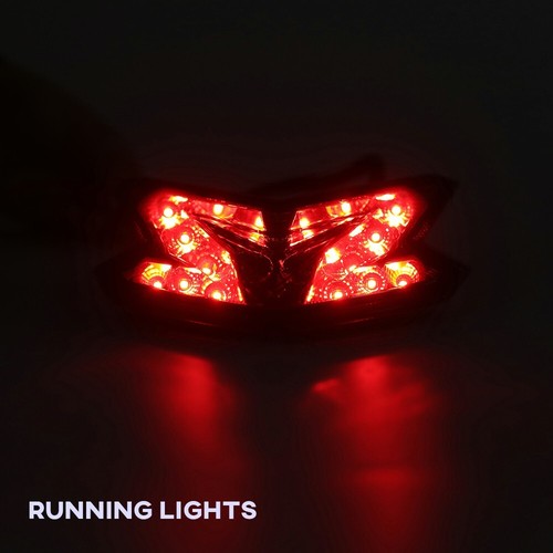 LED Integrated LED Tail Light Turn Signal For KAWASAKI Z 125 Z 800 NINJA ZX-6R - Picture 4 of 12