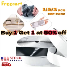 16Ft Self Adhesive Tape Hook and Loop Fastener Extra Sticky Back USA 1/2/3 PCS