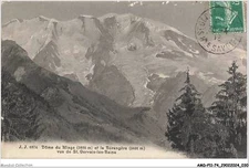 AMDP11-0880-74 - Dome du miage - 3688 m - et la ranger - 3491 m - seen