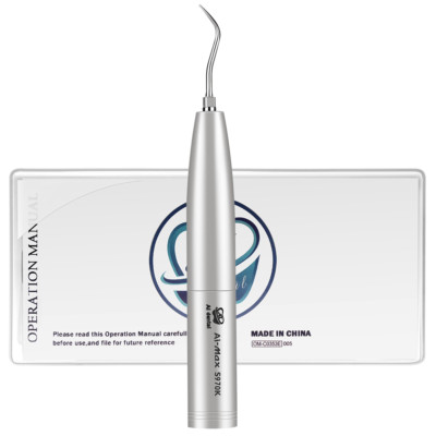 Dental Air Scaler Handpiece Sonic S for MULTIflex Coupling + 3 Tips S1, S2, S3