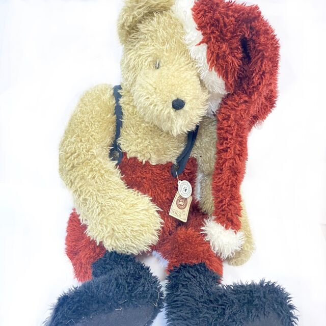 Boyds Bears Nickolas S. Hugsley Santa Bear Head Bean 30” NOS w/ tags 500072 Boyds Bears Nickolas S. Hugsley Santa Bear Head Bean 30” NOS w/ tags 500072