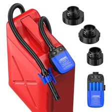 Fuel Transfer Pump 2.4GPM Gas Pump for Gas Can with Auto-Stop Sensor
