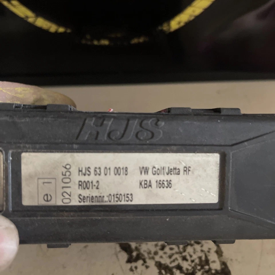   Steuergerät Nachrüstkat VW Golf HJS63010018 KBA16636 - Bild 3 von 4