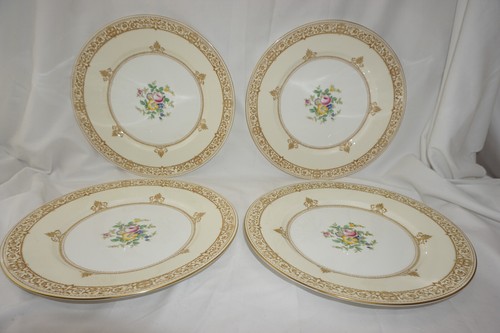 Minton English Rose (4) Large Dinner Plates, 11 1/4" (B21)