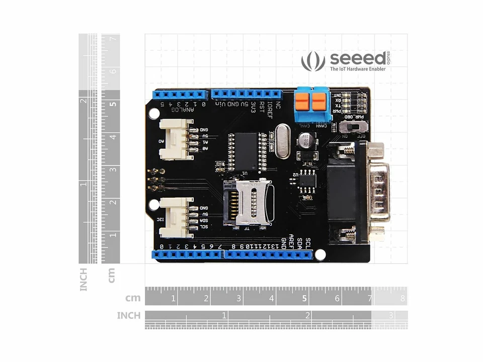 Seeed Studio CAN-BUS Shield V2, OBD2/OBD-II Entwicklung, zB für Arduino Uno/Mega - Bild 2 von 4