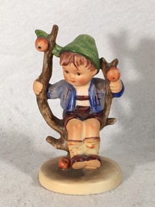boy in apple tree hummel figurine