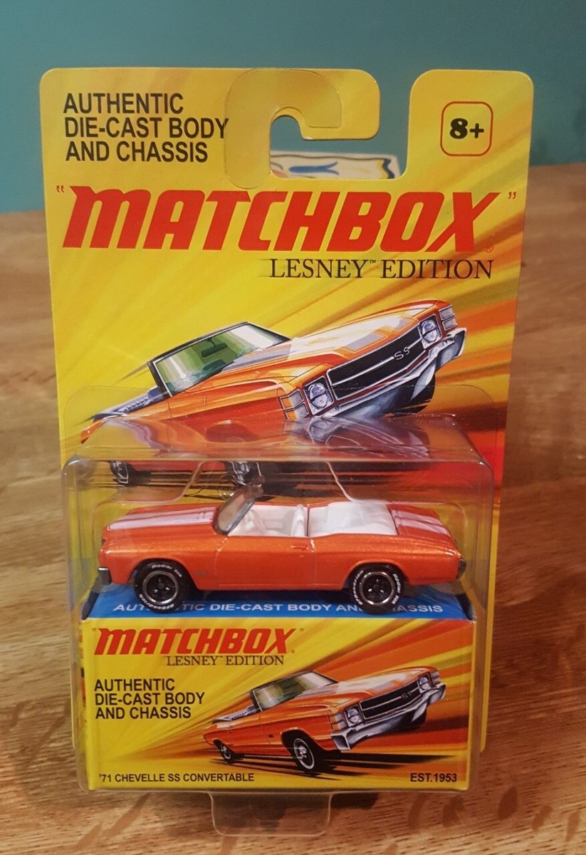 Matchbox Lesney Edition '71 Chevy Chevelle SS Convertible 1:64 New