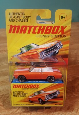 Matchbox Lesney Edition '71 Chevy Chevelle SS Convertible 1:64 New