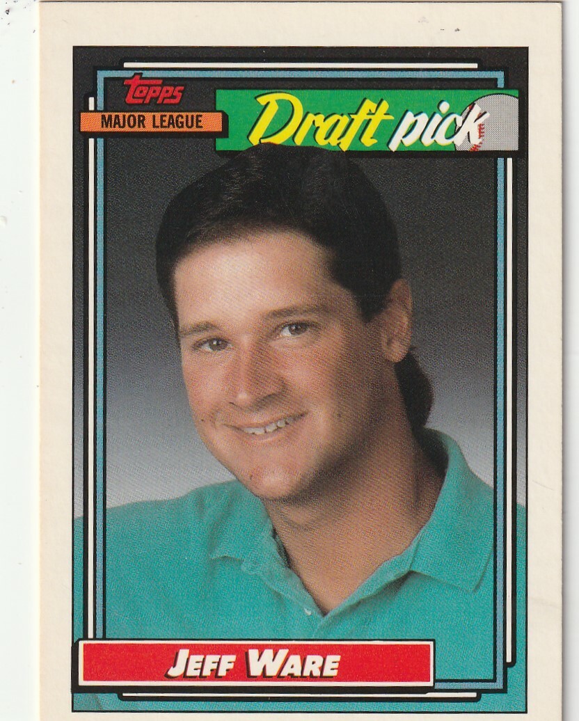 FREE SHIPPING-MINT-1992 Topps Jeff Ware #414  PLUS BONUS CARDS
